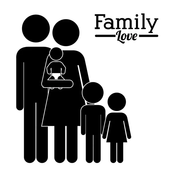 Family design — Stock Vector