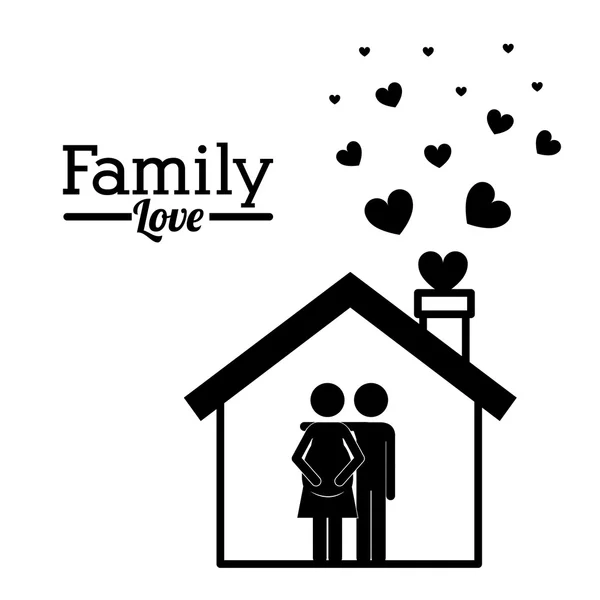 Familjen design — Stock vektor