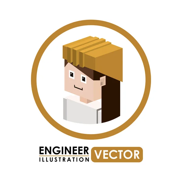Job design — Stock Vector