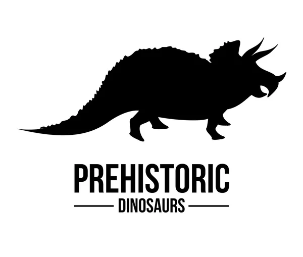 Projekt dinozaur — Wektor stockowy