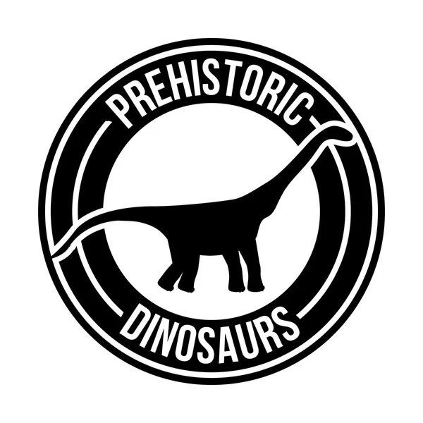 Projekt dinozaur — Wektor stockowy