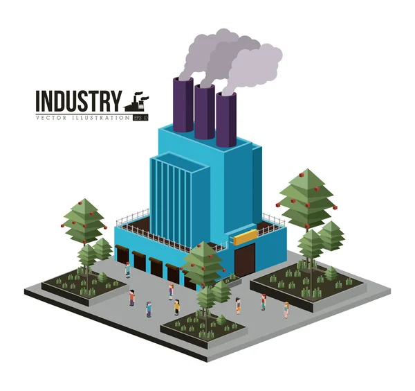 Diseño industrial — Vector de stock