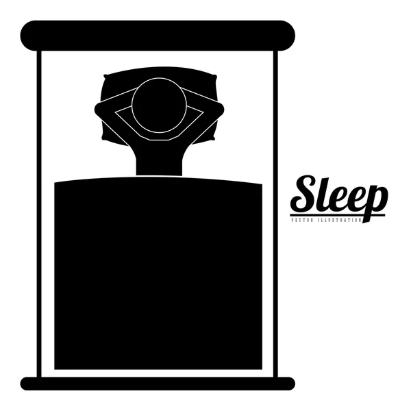 Alvás-design — Stock Vector