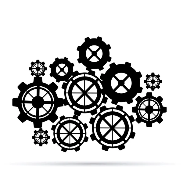 Gears design — Stock Vector