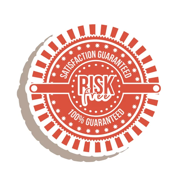 Risk ücretsiz — Stok Vektör