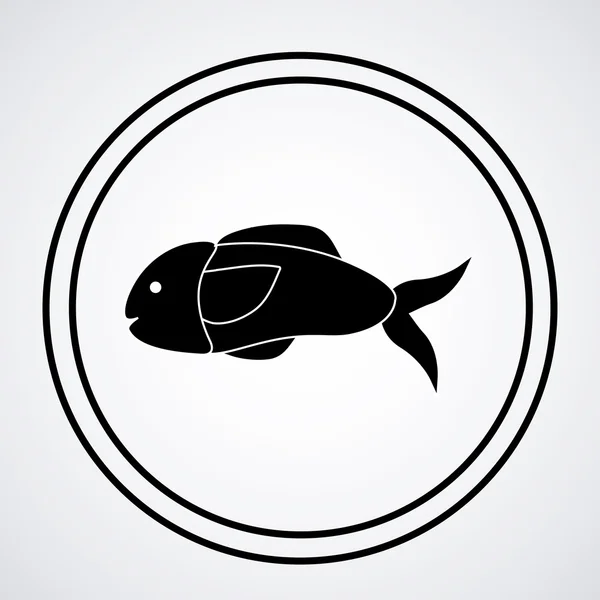 Diseño de peces — Vector de stock