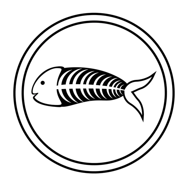 Desain ikan - Stok Vektor