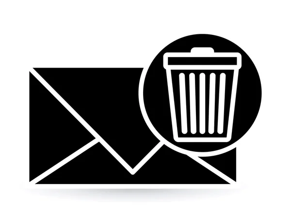 Conception de courriel — Image vectorielle