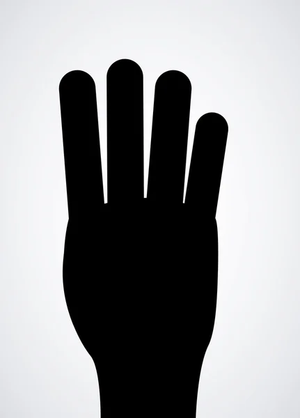 Handen ontwerp — Stockvector