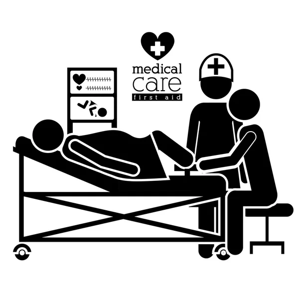 Diseño médico — Vector de stock