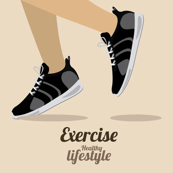 Conception de fitness — Image vectorielle