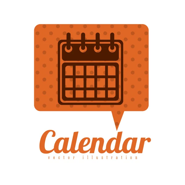 Progettazione calendario — Vettoriale Stock