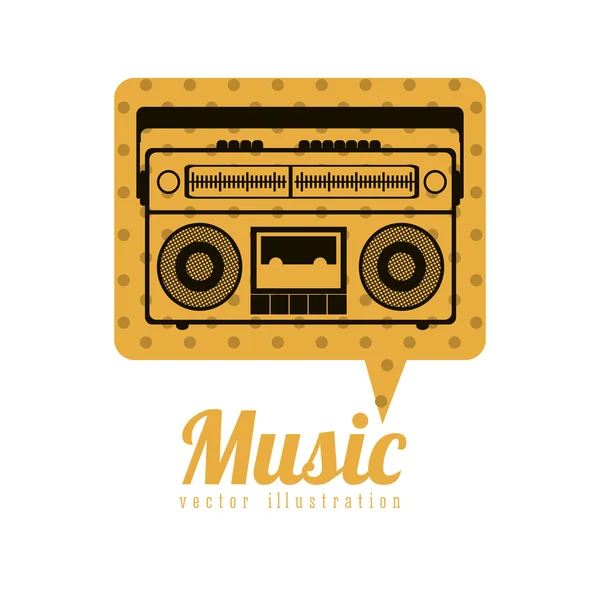 Music design — Stock Vector