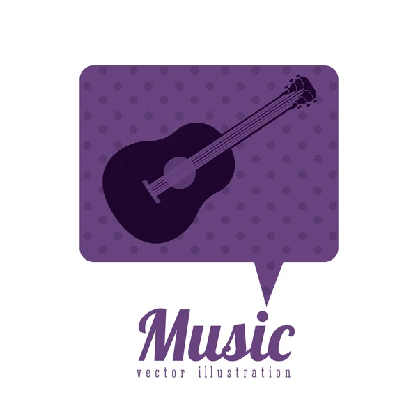 Diseño musical — Vector de stock