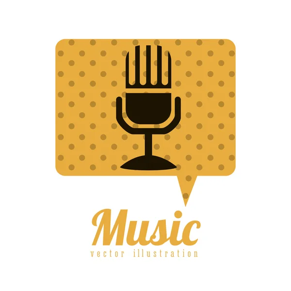 Music design — Stock Vector