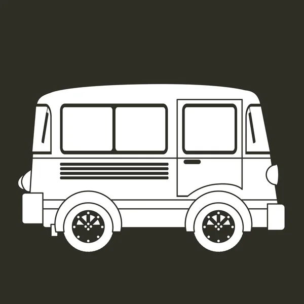 Diseño del transporte — Vector de stock