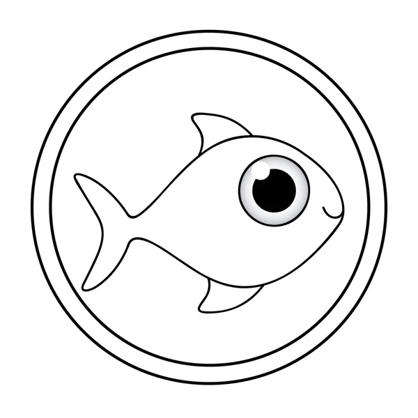 Rybí design — Stockový vektor