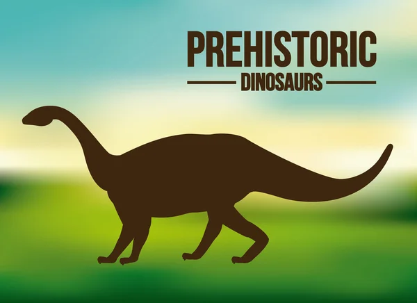 Design del dinosauro — Vettoriale Stock