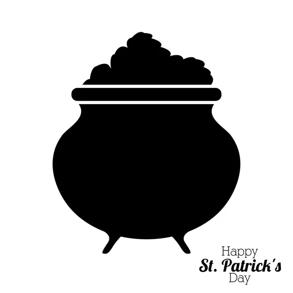 St. patricks den designu — Stockový vektor