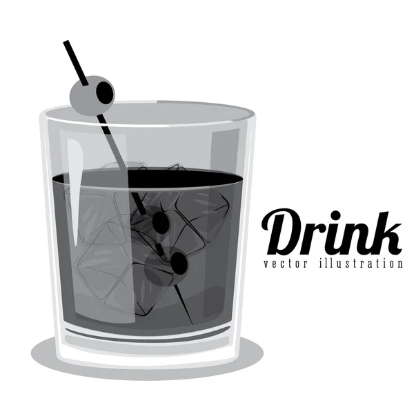 Drinks design — Stock Vector