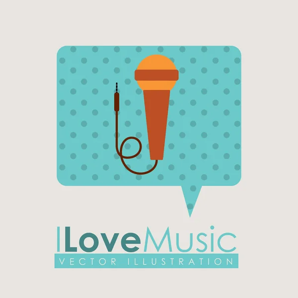 Music design — Stockvector