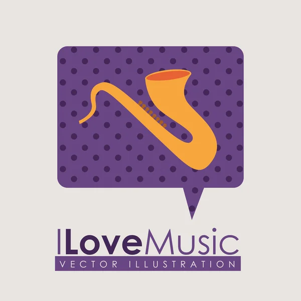 Design musical — Image vectorielle