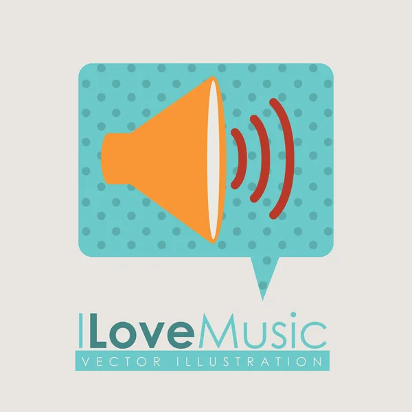 Music design — Stock Vector