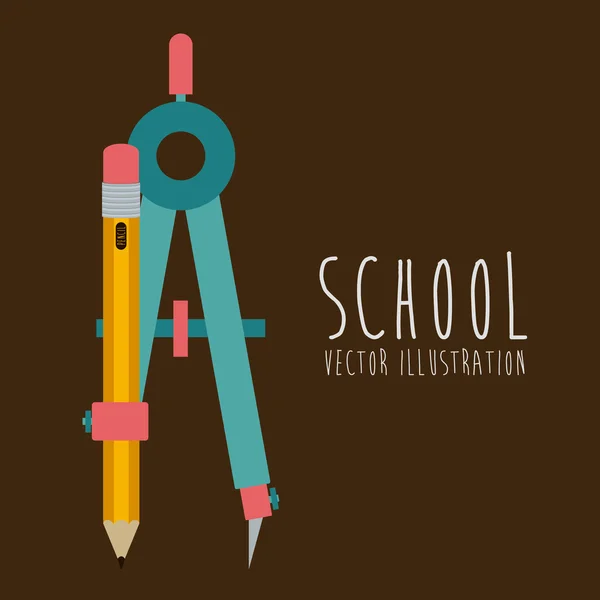 Onderwijs ontwerp — Stockvector