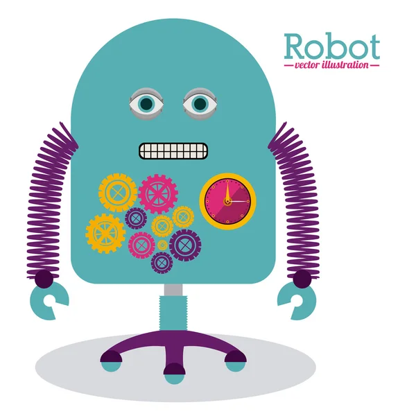 Robot ontwerp — Stockvector