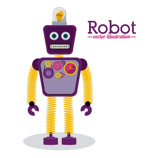Robot ontwerp — Stockvector