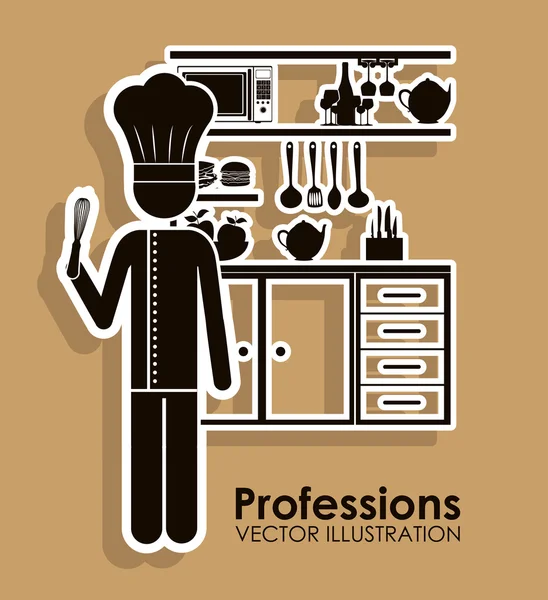 Profession design — Stock Vector