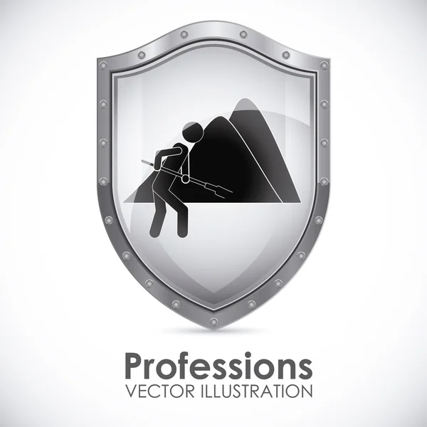 Profession design — Stock Vector