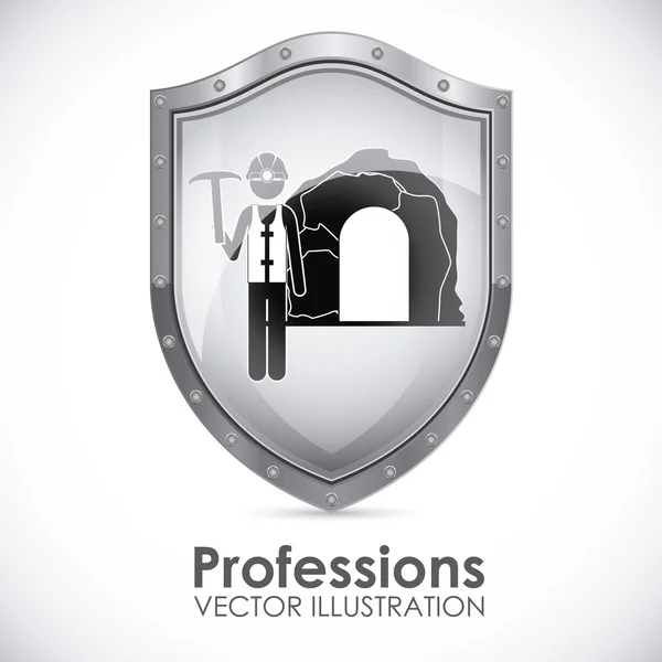 Profession design — Stock Vector