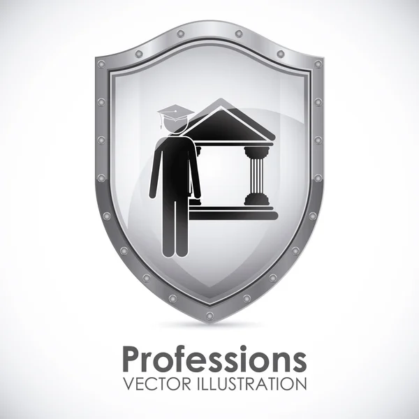 Diseño de profesión — Vector de stock