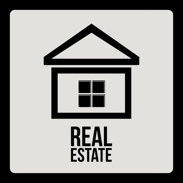 Real estate design — Stock Vector