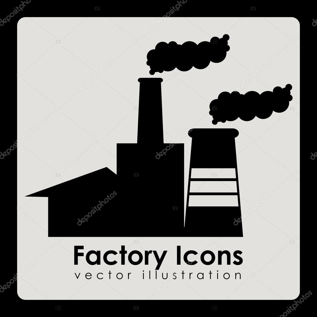 Factory design Stock Vector Image by ©grgroupstock #55639645