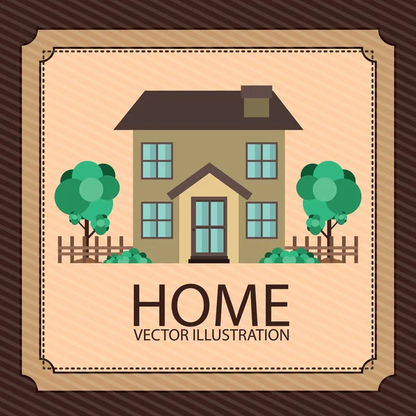 Home design — Stock Vector