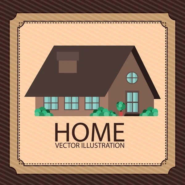 Home design — Stock Vector