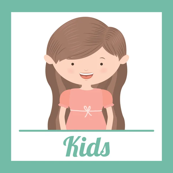 Diseño de niños — Vector de stock