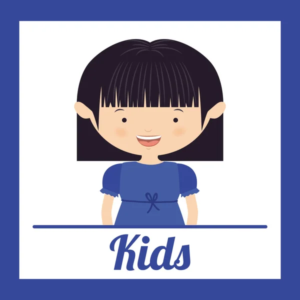 Kinderen ontwerp — Stockvector