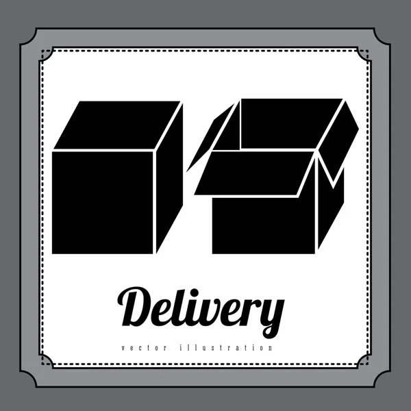 Delivery design — Stock Vector