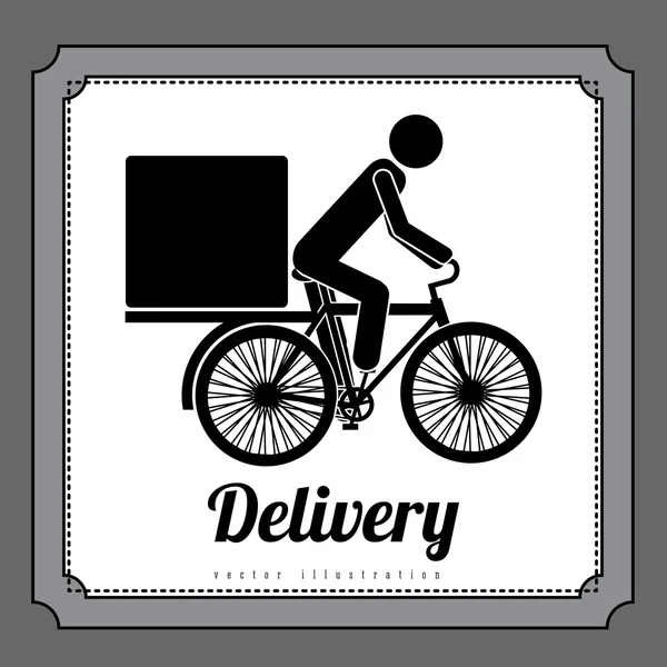 Delivery design — Stock Vector