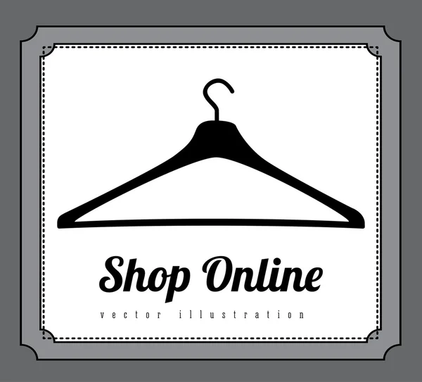 Diseño de compras — Vector de stock