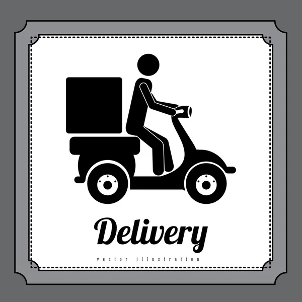 Delivery design — Stock Vector