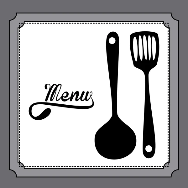 Restaurant design — Stock Vector