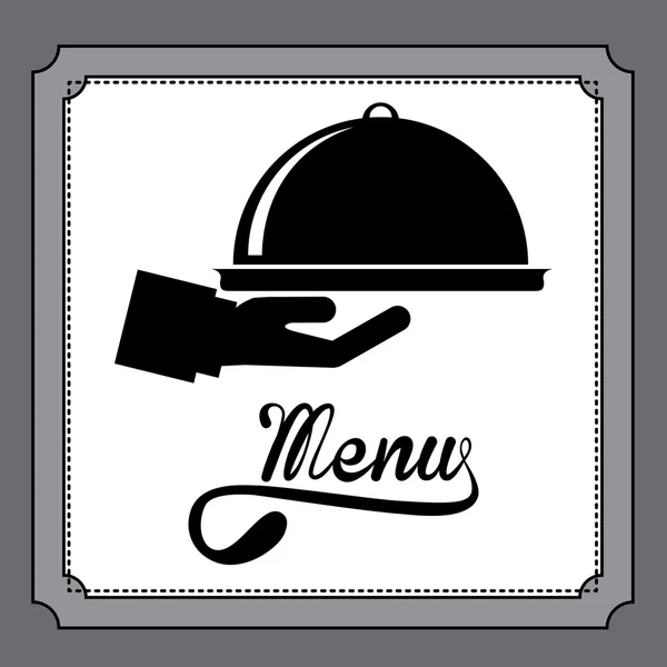 Diseño del restaurante — Vector de stock