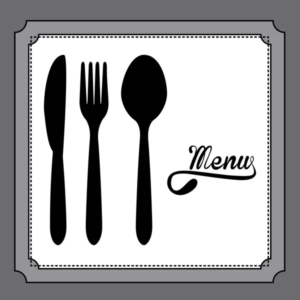 Diseño del restaurante — Archivo Imágenes Vectoriales