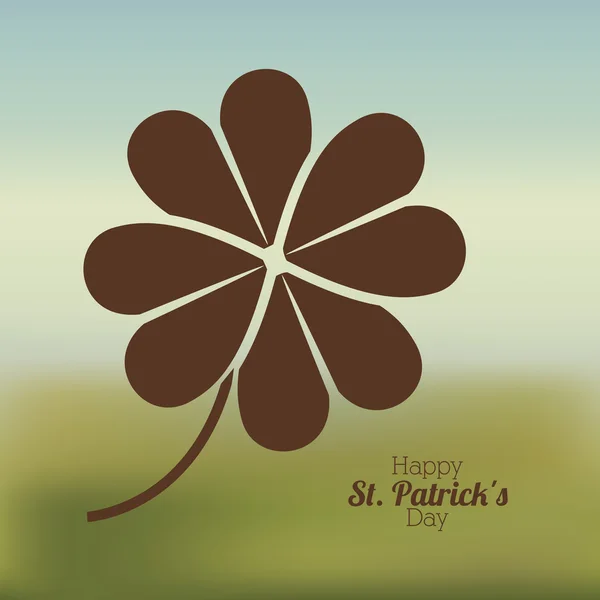 St. patricks den designu — Stockový vektor