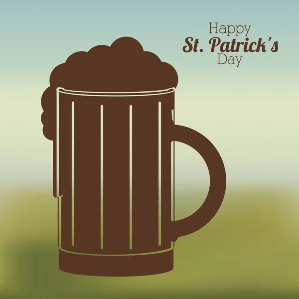 St. patricks jour design — Image vectorielle