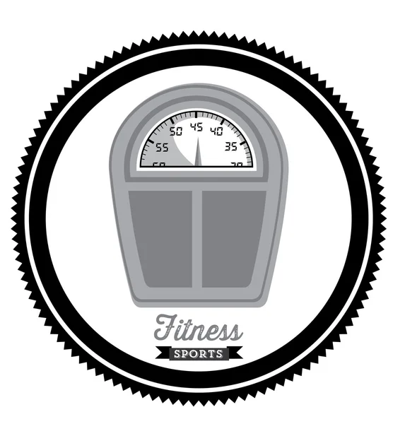 Design de fitness — Vetor de Stock